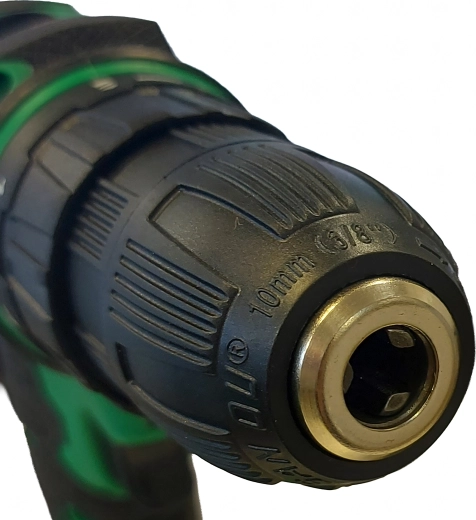 Snelspanboorkop en koppelinstelling