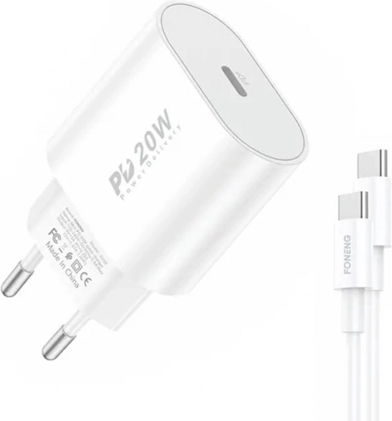 Sneloplader Foneng EU39 met USB-C kabel