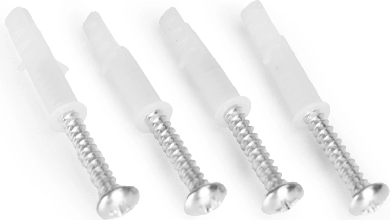 Eenvoudige montage aan muur of hek