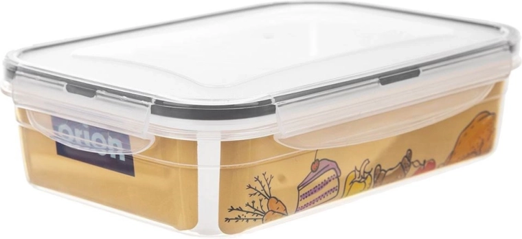 Afdichtend deksel met clips tegen lekken