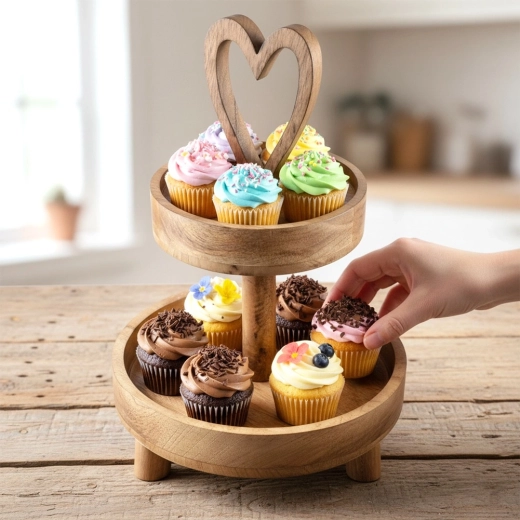 Hartvormig handvat en compacte constructie