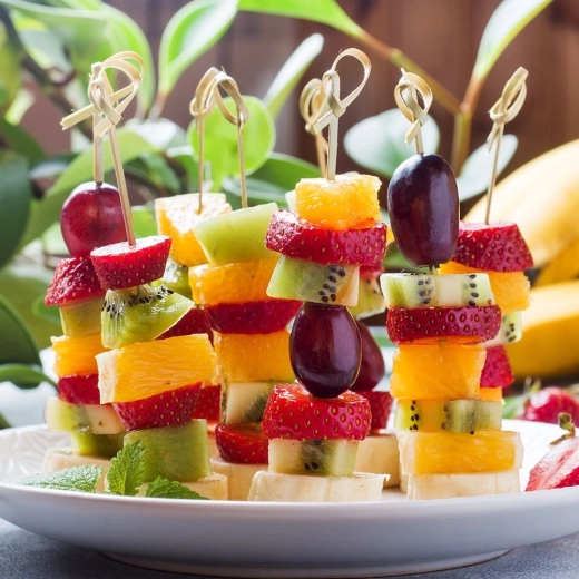 Ideaal voor fruit, canapés en cocktails