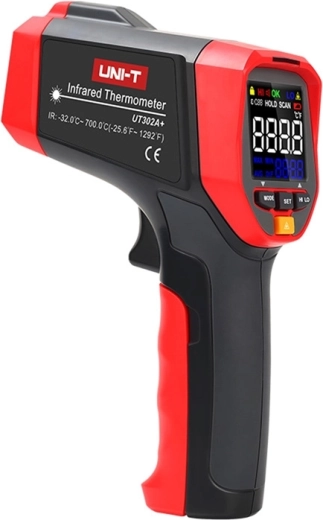 Infrarood contactloze thermometer Uni-T UT302A+