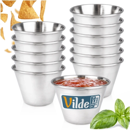 Set van 12 dipschaaltjes (75 ml)