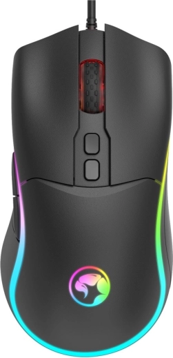 Gamingmuis Marvo Tepo 60, met kabel, zwart