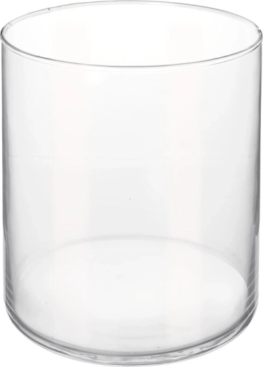 Heldere glazen vaas 14,5 cm