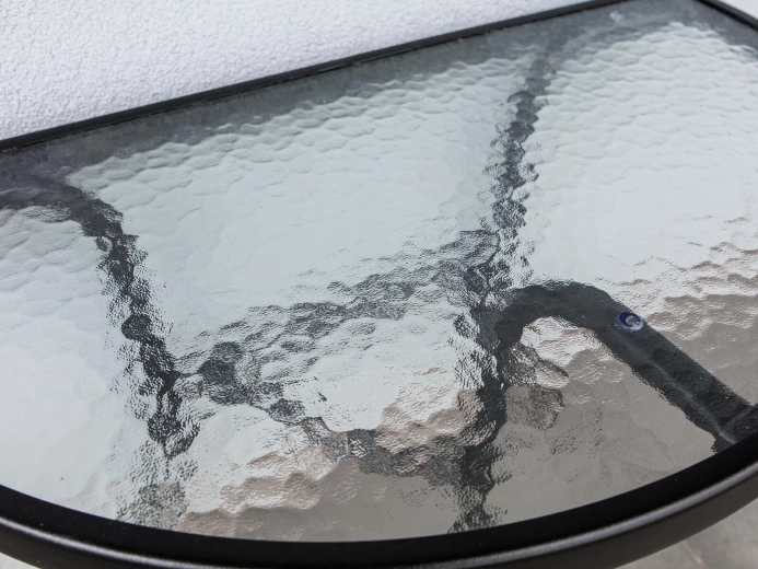 Duurzaam tafelblad van gehard glas