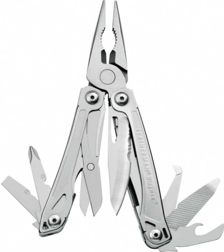 Leatherman Wingman multifunctioneel gereedschap van roestvrij staal, 14 functies