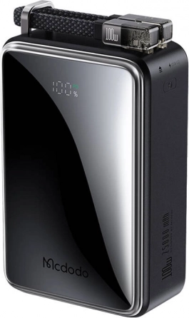 Powerbank MCDODO 100W 25000 mAh met digitaal display (zwart)