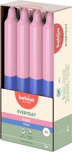 Geurkaars in kegelvorm Bubble Gum - 1 stuk