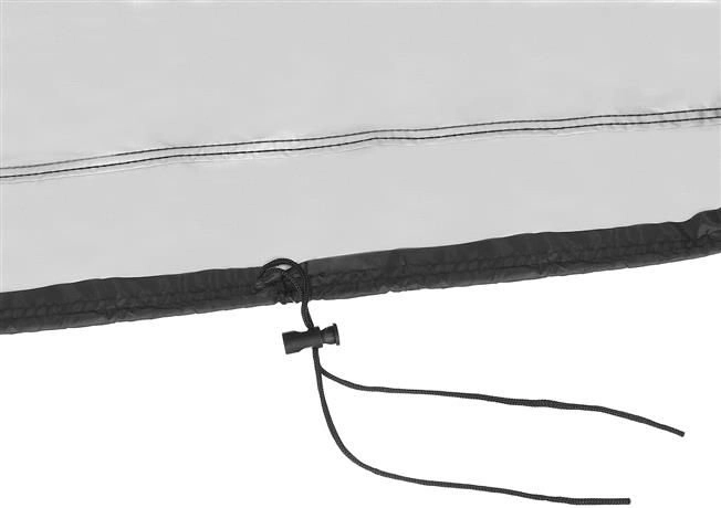 Aantrekken tegen wind + opberg-etui