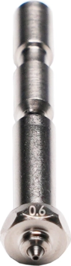 Hogere snelheid dankzij 0,6 mm diameter