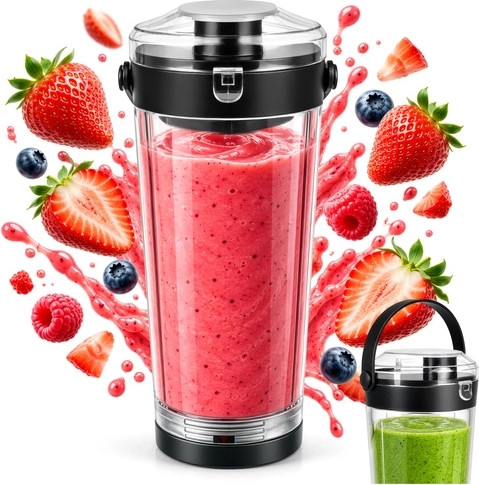 Reservebeker voor draagbare blender Zortiva ShakeWave 600 ml