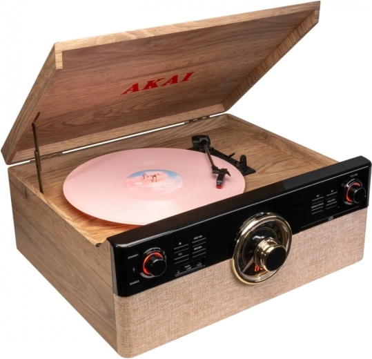 Alles-in-één: vinyl, cd, cassettes en FM-radio