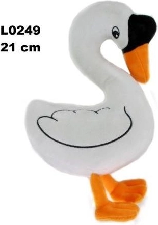 Decoratief zwaanfiguurtje Łabędź L-249 21 cm