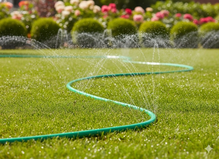 Gelijkmatige bewatering zonder moeite