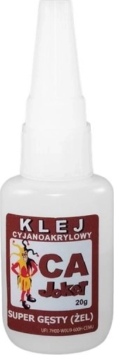 Cyanoacrylaatlijm Joker superdik (gel) 20 g (dop met naald)