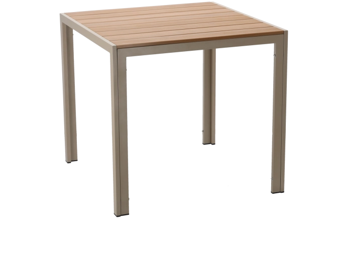 Lamelblad met houtlook