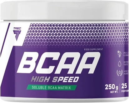 Trec BCAA High Speed 250 g – instant BCAA met cactus­smaak