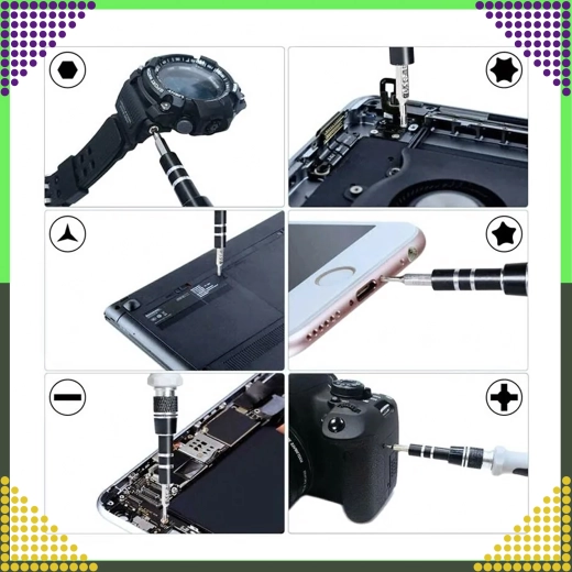 Precisie voor elektronica, horloges en pc