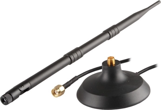 Omnidirectionele WiFi‑antenne SAVIO met hoog rendement
