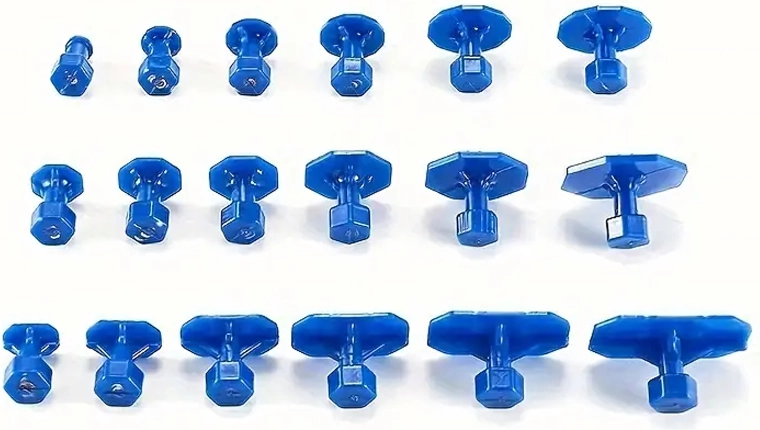 18 verwisselbare treknoppen voor elk type schade