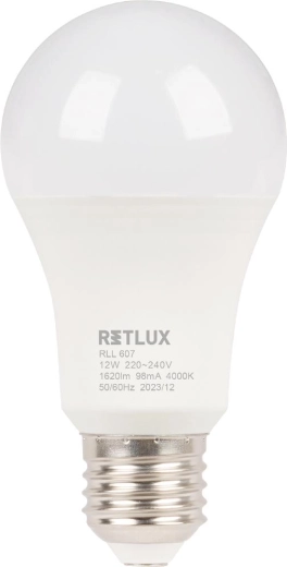Retlux LED-lamp A60 E27 12 W koud wit