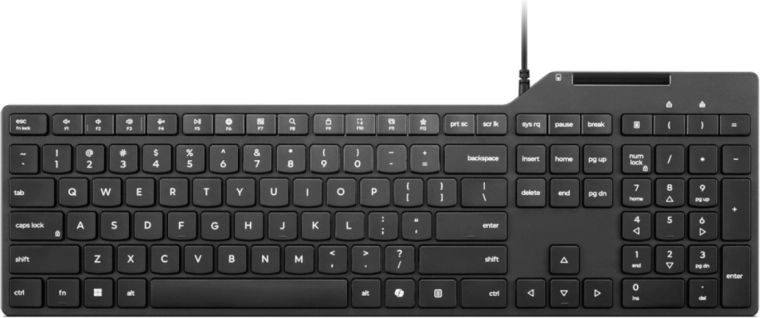 Lenovo usb-a bedrade toetsenbord met smartcardlezer 5000