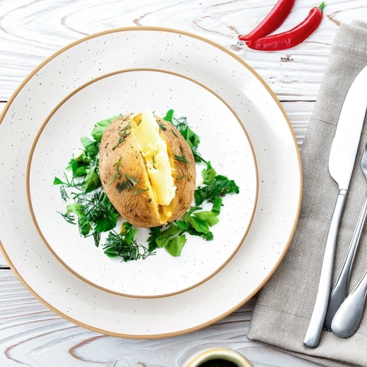 Geschikt voor vaatwasser en magnetron