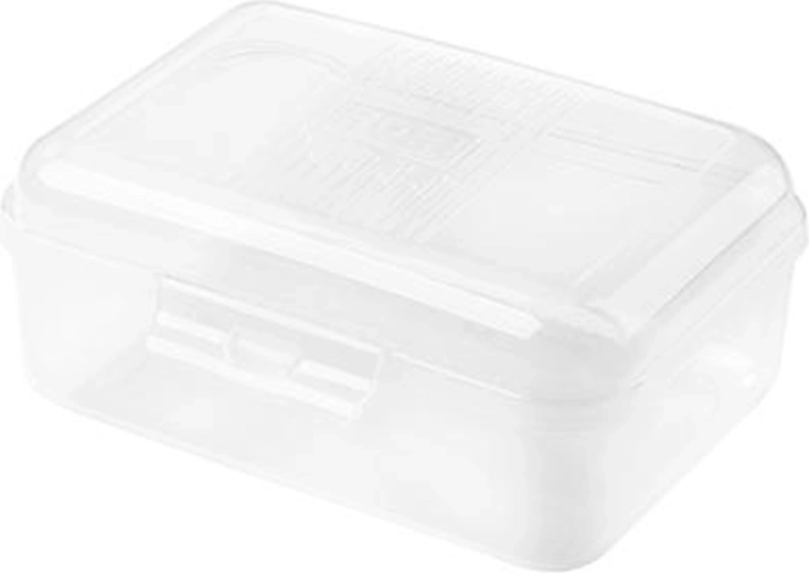 Kunststof lunchbox 18,5 × 14 × 8 cm