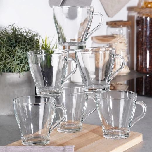 Praktische set van 6 stuks voor thuis en horeca