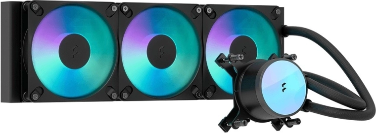 Waterkoeling Radius 360 RGB zwart
