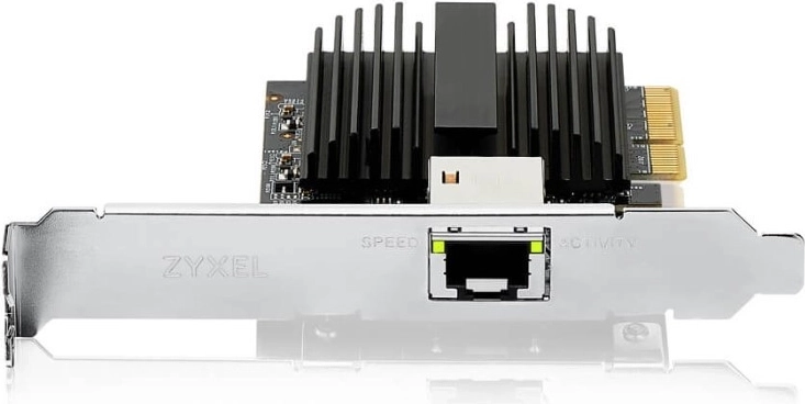 Hypersnelle PCIe-netwerkkaart met RJ45-poort