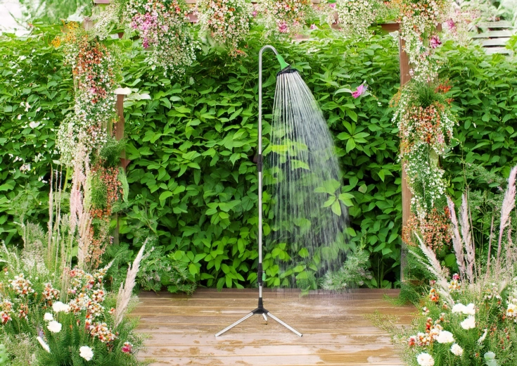 Stabiele constructie op driepoot