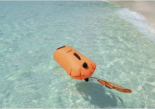 2-in-1: veiligheidsboei en drybag