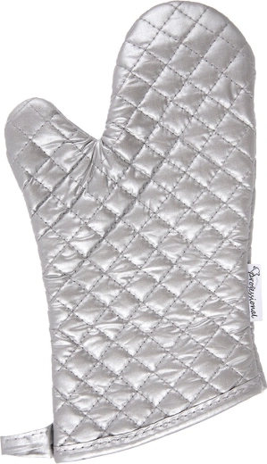 Duurzame zilverkleurige afwerking die vuil afstoot