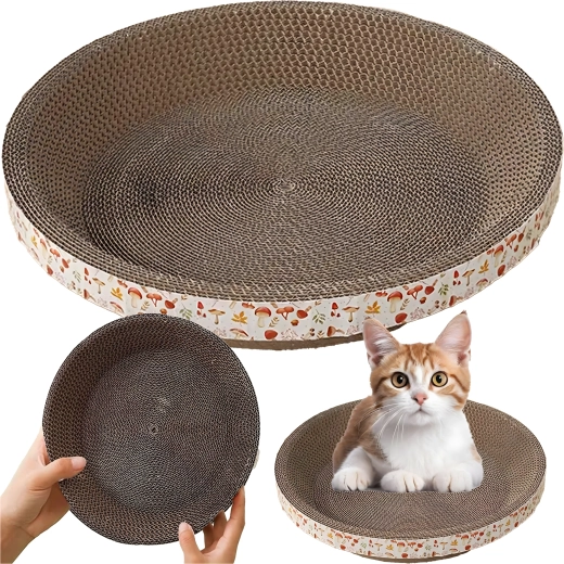 Twee functies in één: krabpaal en ligmand