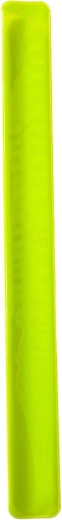 Reflecterende band 30 × 3 cm geel