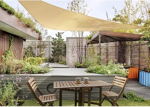 Aangename schaduw voor terras en tuin