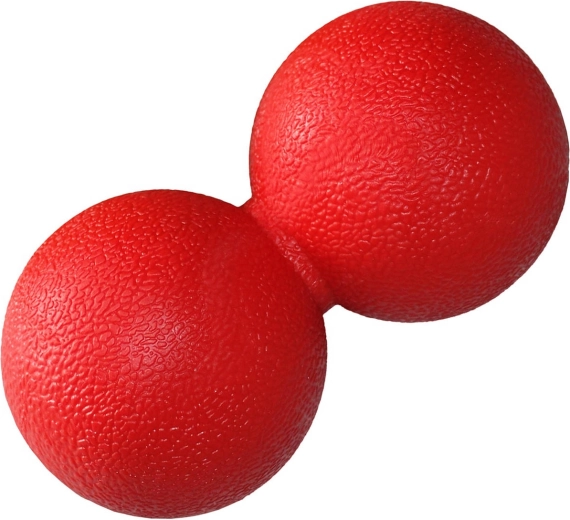 Merco dubbele massagebal van TPE – Rood