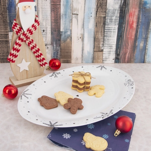Ideaal voor kerstkoekjes, biscuits en kleine hapjes