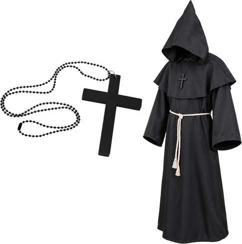 Monnikenkostuum voor Halloween Glimz