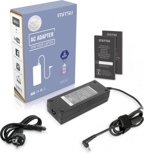 Netvoedingsadapter voor Acer-laptop 135W 19V 7.1A