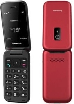 Mobiele telefoon Panasonic KX-TF600 4G rood