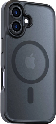 Torras Guardian Magnetic hoesje voor iPhone 16 zwart