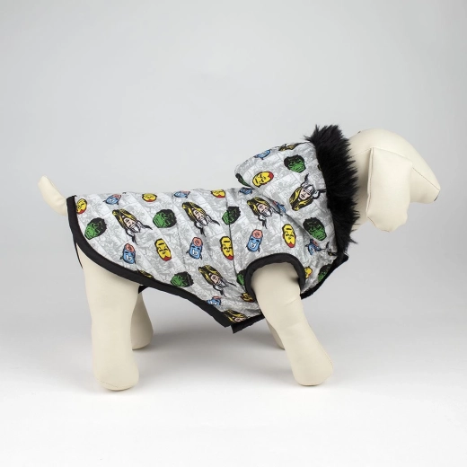 Winterjasje voor hond Avengers, maat S - 1 stuk