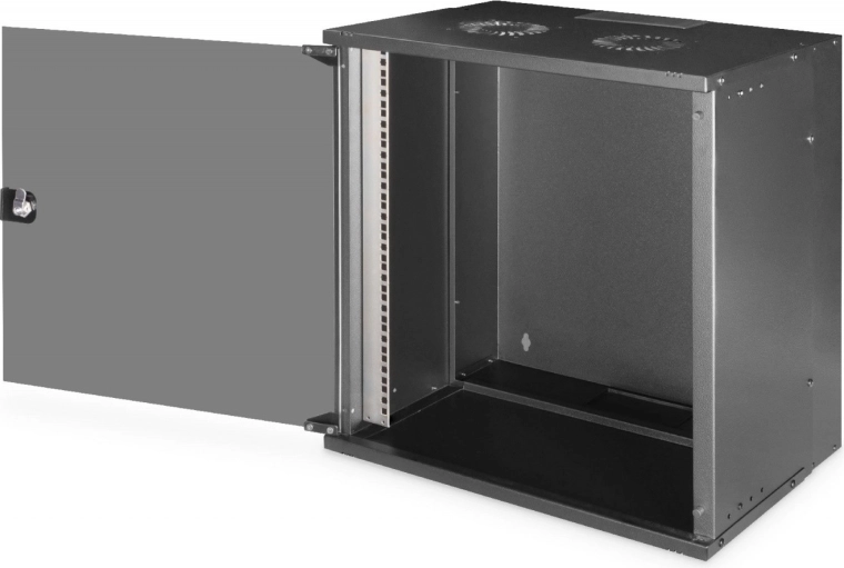 Glazen deur met slot en comfortabele toegang