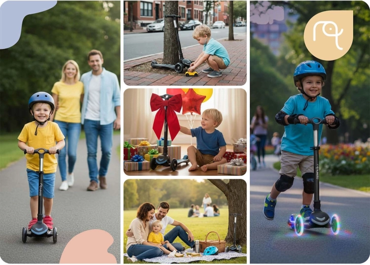 LED-wielen zonder batterijen