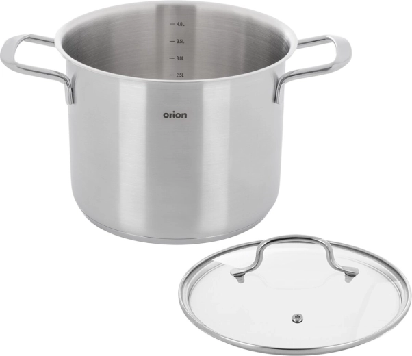 Glazen deksel voor controle tijdens het koken
