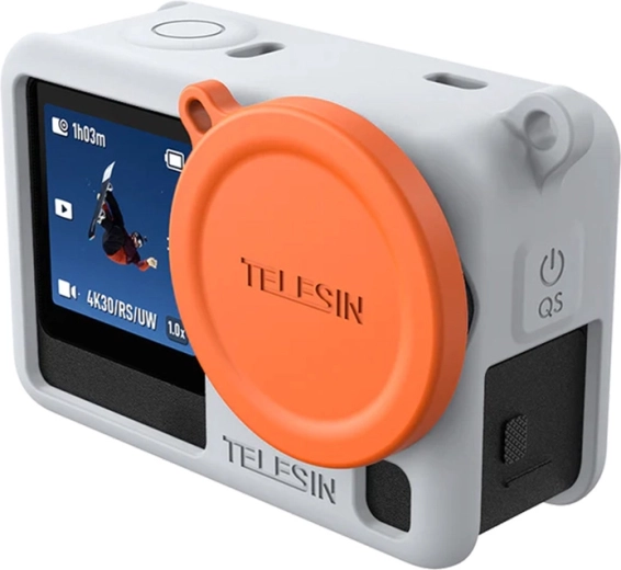 Telesin siliconen beschermhoes voor DJI Osmo Action 6 grijs